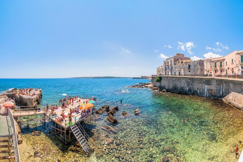 Terrazza Dei Mori - Seaview Terrace In Ortigia Leilighet Syracuse Eksteriør bilde